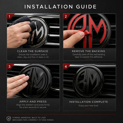BMW Badge Cover