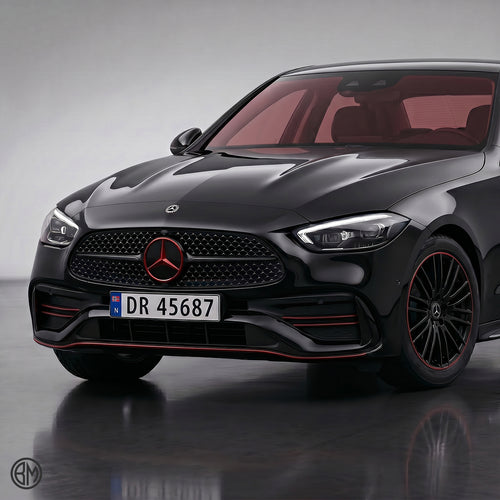 Mercedes Badge Cover