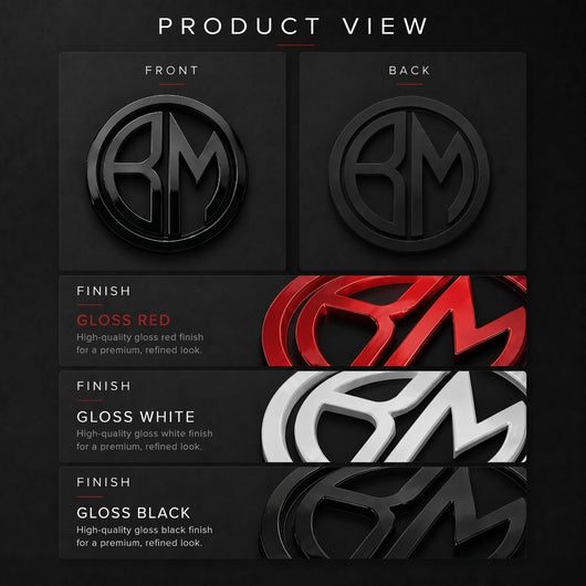 BMW Badge Cover