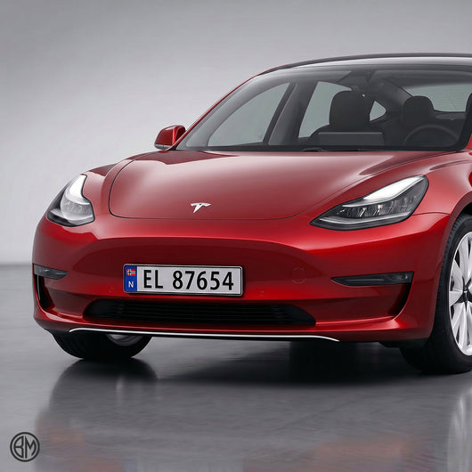 Tesla Badge Cover