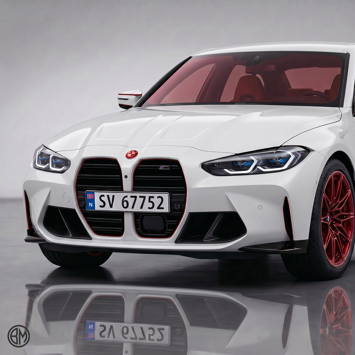 BMW Emblemdeksel