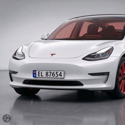 Tesla Badge Cover