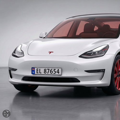 Tesla Badge Cover