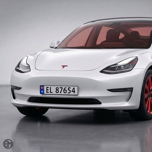 Tesla Badge Cover